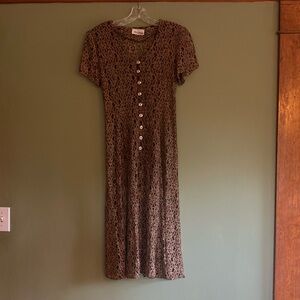 Maxima USA vintage sheer lace dress